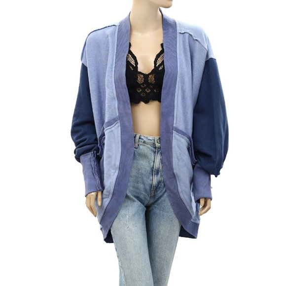 Pilcro Anthropologie Anita Cardigan Jacket Top Slouchy Oversized L\XL NWD